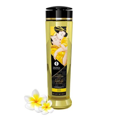 Shunga Serenity | Erotisches Massageöl | Monoi