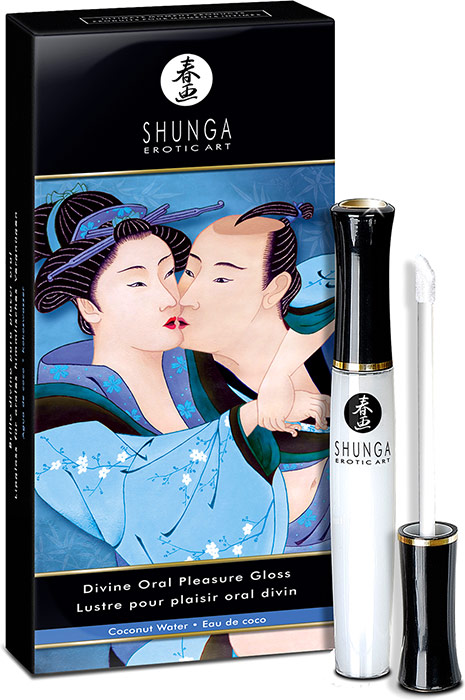 Shunga Divine Oral Pleasure Lipgloss - Kokosnusswasser