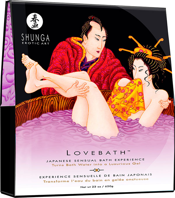 Shunga Lovebath - Bagno giapponese - Lotus Sensuale