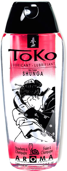 Lubrificante Shunga Toko Aroma - Fragole e champagne