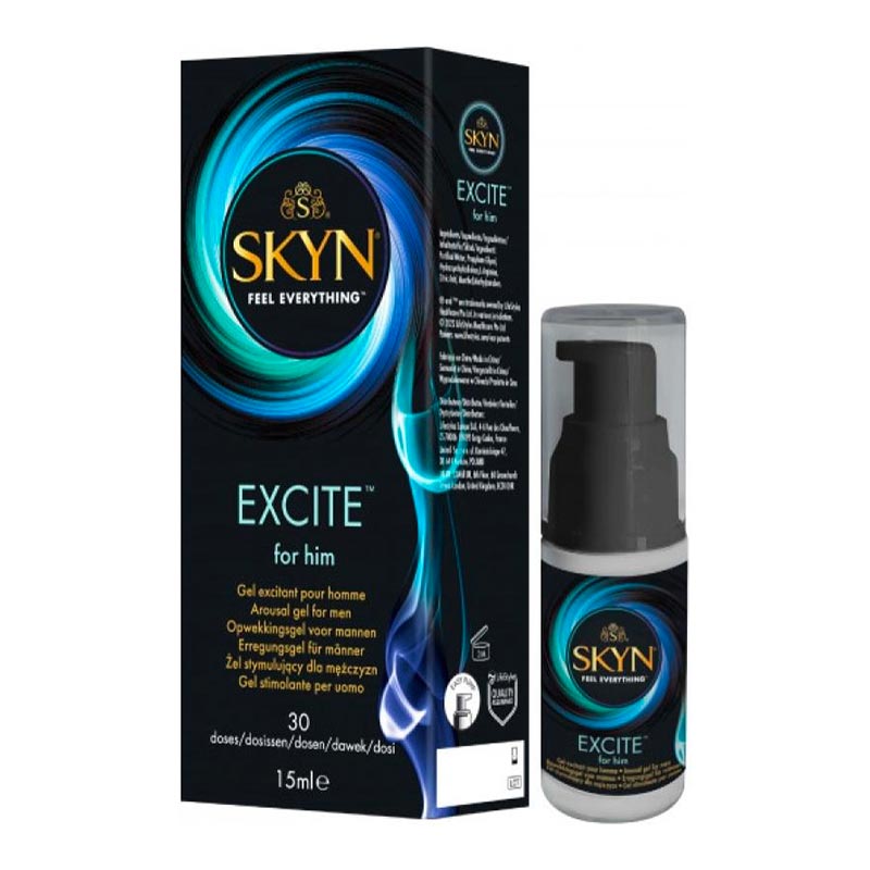 SKYN Excite Intimate gel to intensify male orgasm