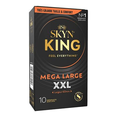 Skyn King Mega Large XXL | XXL-Kondome ohne Latex | Breite 60 mm