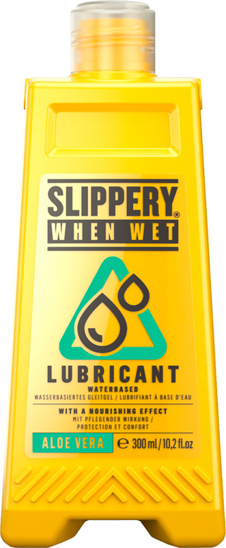 Lubrifiant à l'aloe vera Slippery When Wet - 300 ml (à base d'eau)