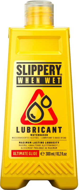 Lubrifiant longue-durée Slippery When Wet - 300 ml (à base d'eau)