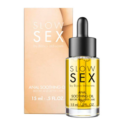 Bijoux Indiscrets Slow Sex | Beruhigendes Analöl | 15ml