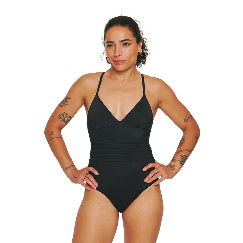 Smoon Nrides Menstruations-Badeanzug  Schwarz (S)