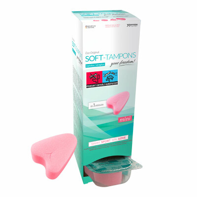 JoyDivision Soft Tampons | Mini | Packung mit 10 Tampons