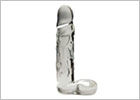 Spartacus Blown Large realistic dildo in glass