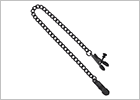 Spartacus Broad Tip Nippelklemmen mit schwarzer Kette