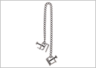 Spartacus Press Nipple Clamps with Link Chain