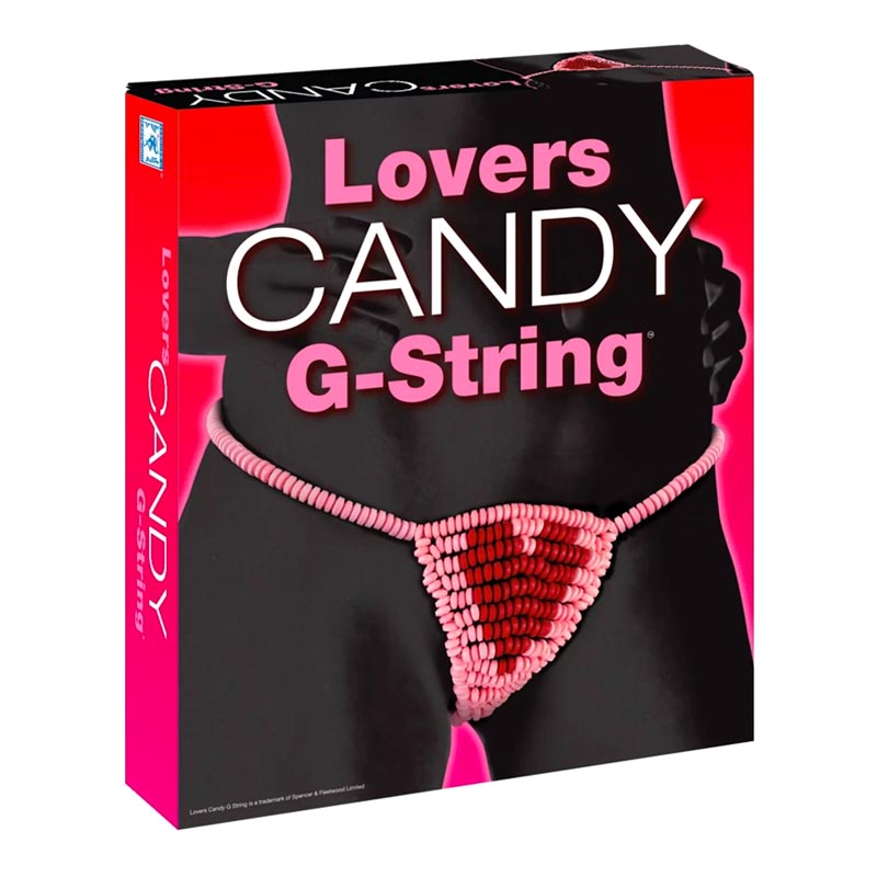 Candy G-String Lovers - Essbarer String aus Zuckerperlen