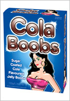 Cola Boobs - Cola-flavoured boobs-shaped sweets