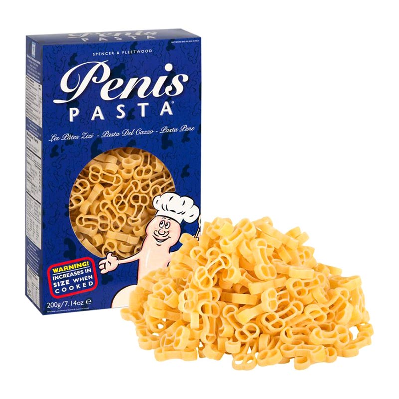 Teigwaren in Penisform Zizi Pasta