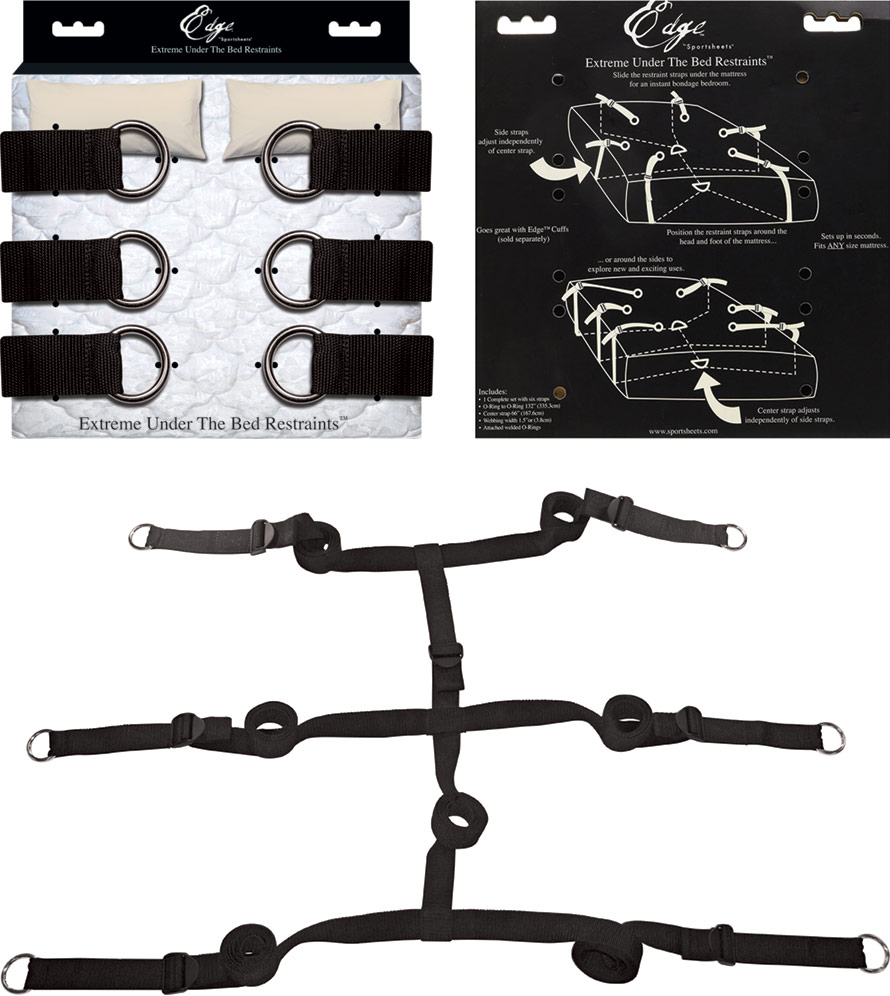 Sportsheets Edge Extreme Under The Bed - Bed Restraint Kit