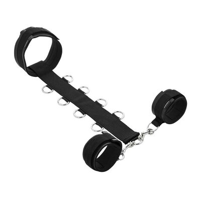 Sportsheets Neck & Wrist | Fesselgeschirr mit Halsband und Fesseln