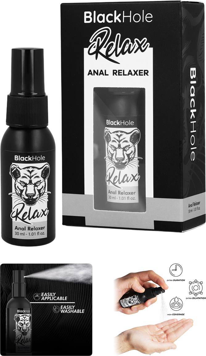 BlackHole Relax Anales Entspannungsspray - 30 ml