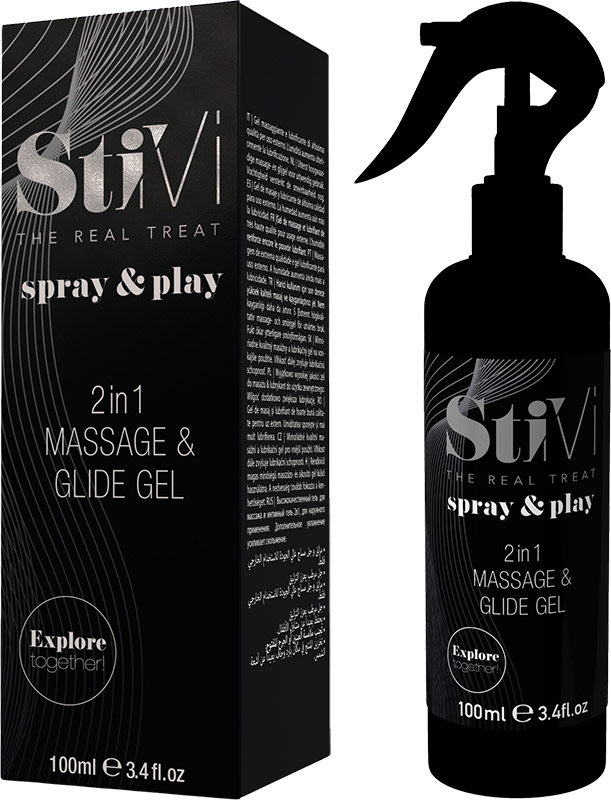 StiVi Spray & Play Gleitgel - 100 ml (Wasserbasis)