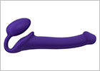 Double sex toy strap-on-me Bendable - Purple (M)