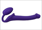 Double sex toy strap-on-me Bendable - Purple (S)