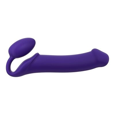 Double sextoy strap-on-me Bendable - Violet