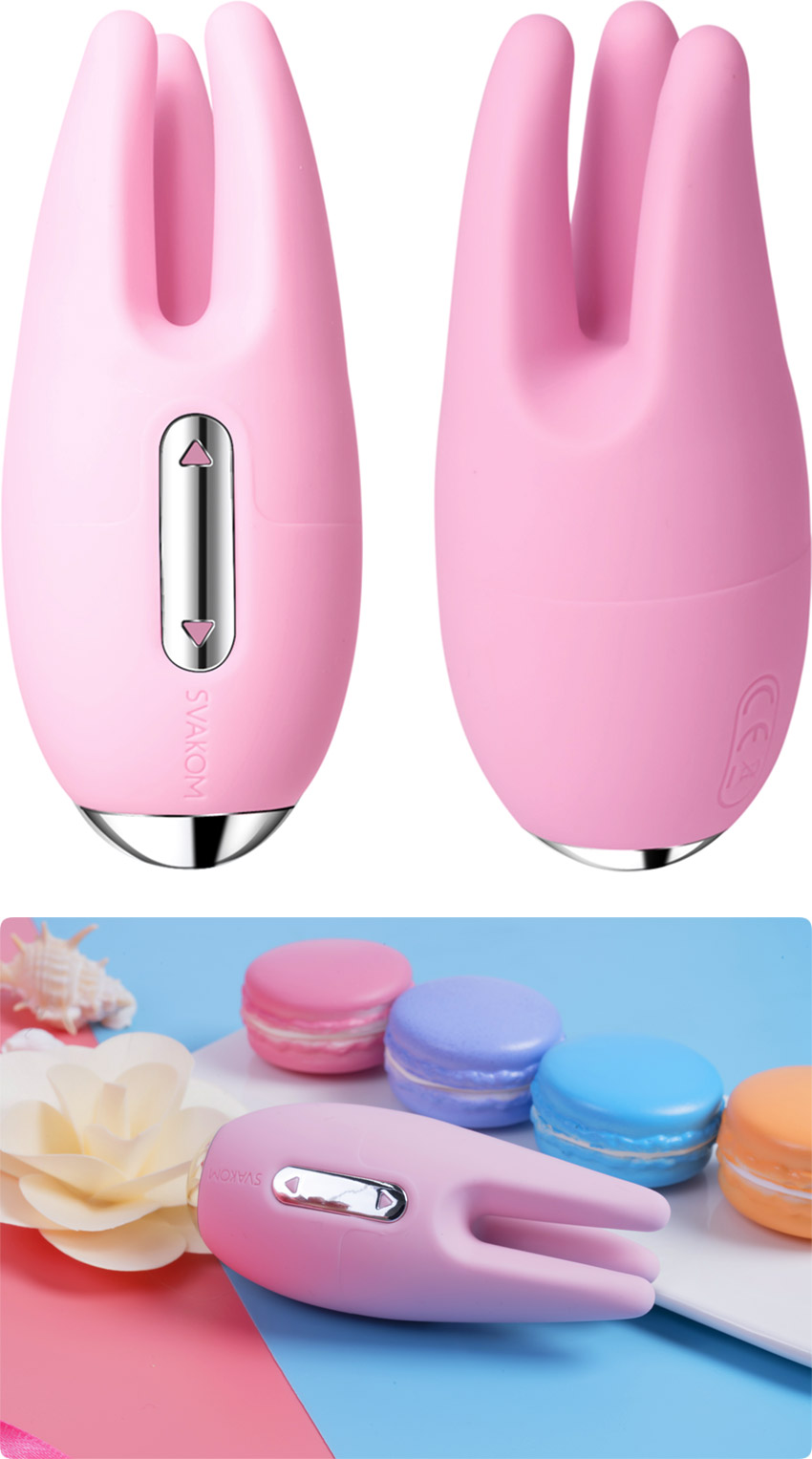 Mini stimolatore vibrante e ricaricabile Svakom Cookie