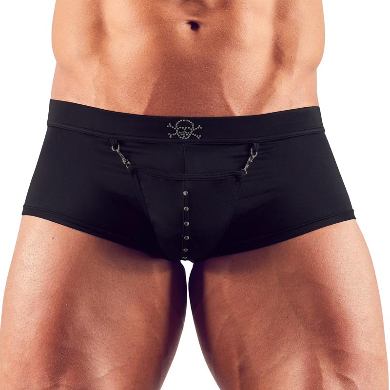 Svenjoyment Boxershorts fr Mnner mit Totenkopf (S)