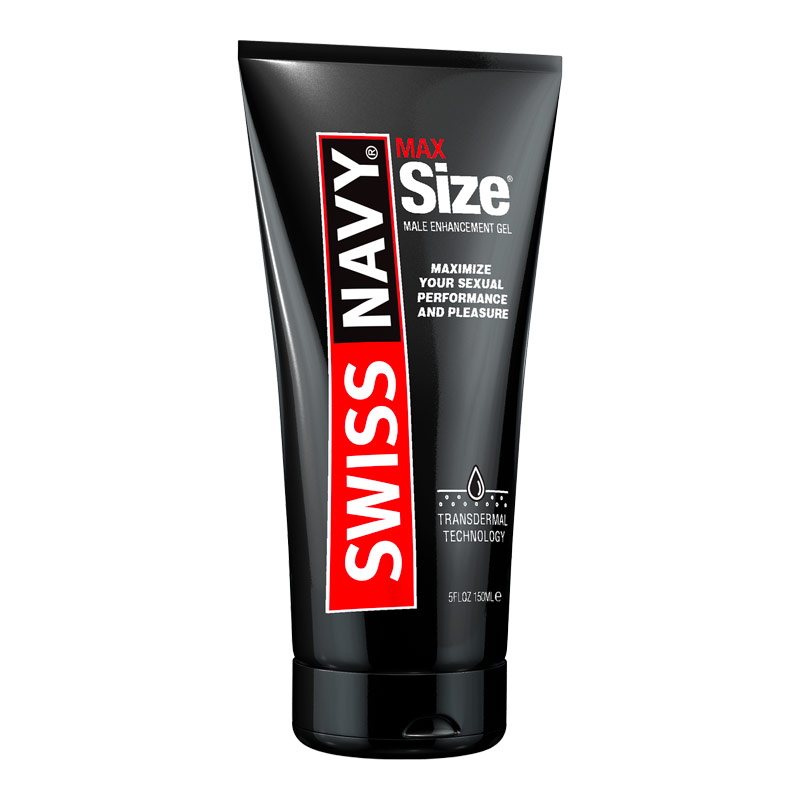 Swiss Navy MaxSize Black Erektionscreme - 150 ml