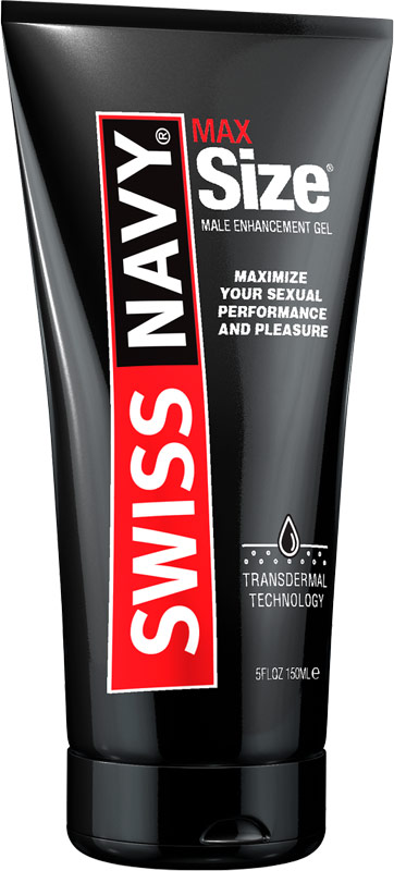 Swiss Navy MaxSize Black Male Enhancement Cream - 150 ml
