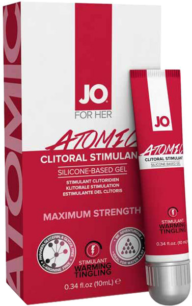 System JO - Gel de stimulation clitoridien - Atomic - 10 ml