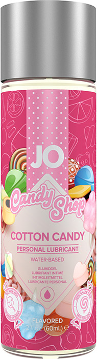 Lubrifiant System JO Candy Shop Cotton Candy - 60 ml (à base d'eau)