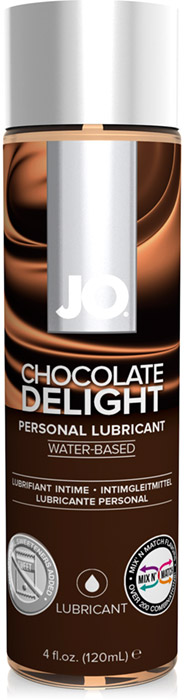 Lubrifiant System JO H2O - Chocolat - 120 ml (à base d'eau)