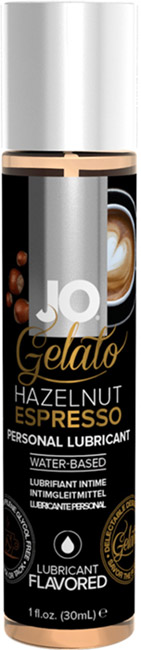 System JO Gelato Gleitmittel - Haselnuss-Espresso - 30 ml (Wasserbasis)
