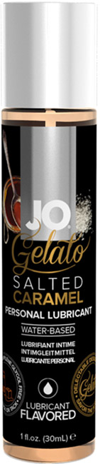 Lubrifiant System JO Gelato - Caramel salé - 30 ml (à base d'eau)