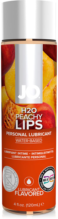 System JO H2O Lubricant - Peach - 120 ml (water based)
