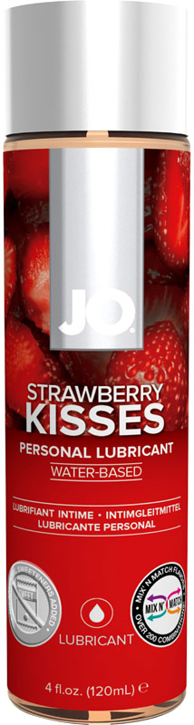 System JO H2O Lubricant - Strawberry - 120 ml (water based)