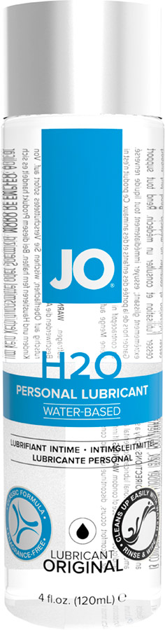 Lubrifiant System JO H2O - 120 ml (à base d'eau)