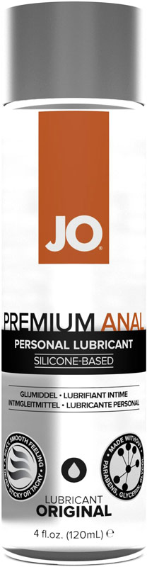 Lubrifiant System JO Premium Anal - 120 ml (à base de silicone)