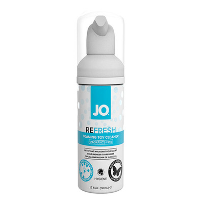 System JO Refresh | Reinigungsschaum für Sextoys | 50 ml