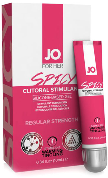 System JO Spicy Stimulationsgel für die Klitoris - 10 ml
