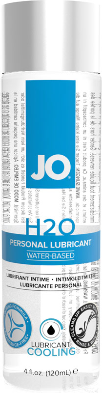 Lubrifiant System JO H2O Effet Frissons - 120 ml (à base d'eau)