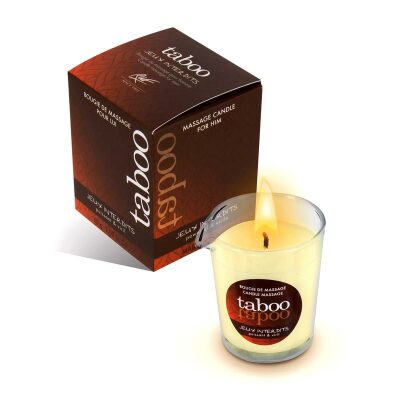 Taboo Jeux Interdits | Bougie de massage puissante et virile