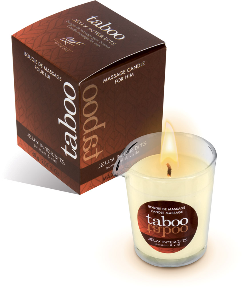 Taboo Massage Candle - Jeux Interdits (for him)