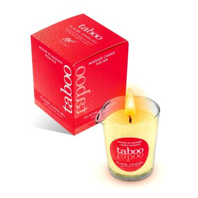 Taboo Plaisir Charnel | Bougie de massage gourmande et sucrée