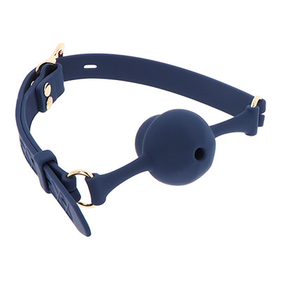 Taboom Silicone Supreme | Bâillon boule en silicone bleu
