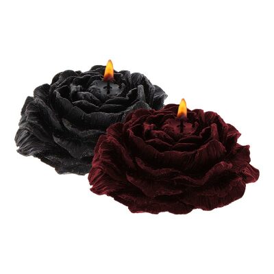 Taboom | Bougie en forme de rose pour jeux BDSM | 2 pièces