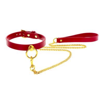 Taboom Bondage in Luxury | Collier avec laisse pour jeux BDSM