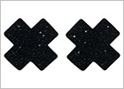 Cache-seins Taboom Nipple X Covers - Noir