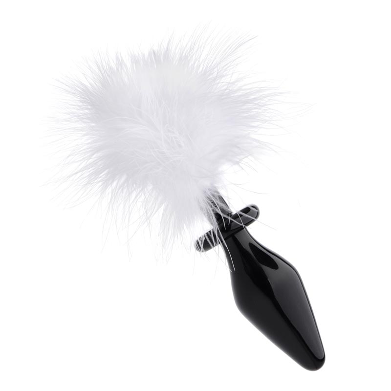 Tailz Fluffer Bunny Analplug mit Kaninchenschwanz - Weiss