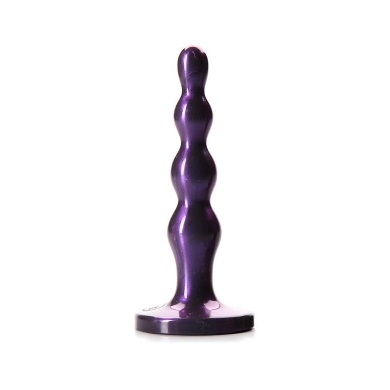 Analplug und Tantus Ripple mit progressiven Analperlen – Violett (S) Analplug und Tantus Ripple mit progressiven Analperlen – Violett (S)