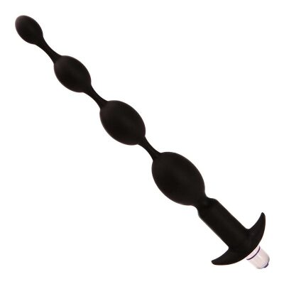 Tantus Vibrating Progressive Anal Beads | Chapelet anal vibrant